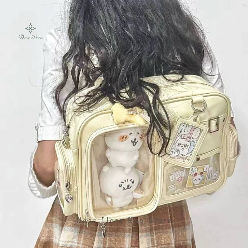 Fashion Backpack Women - Y2K-Bolso Ita bonito para concierto, mochila