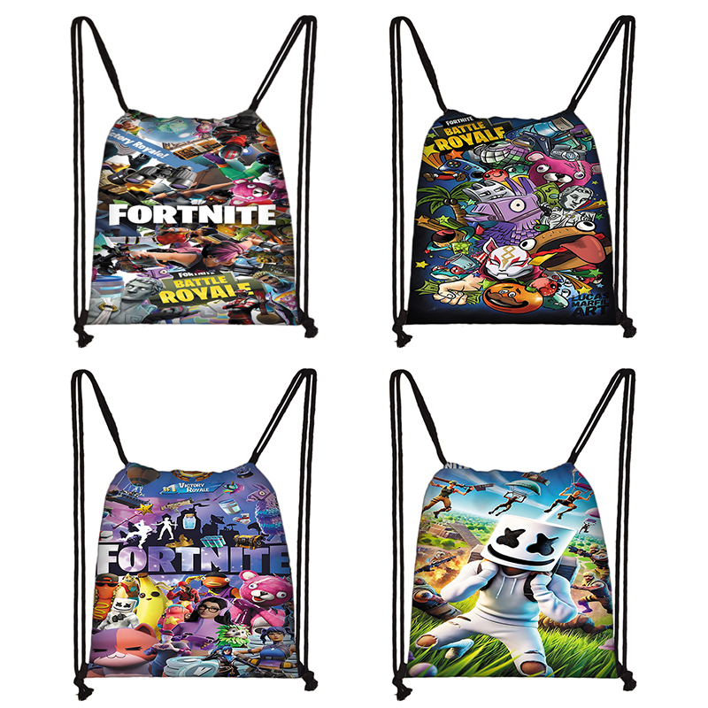 Fashion Backpack Women - Mochila con cordón estampada para niños,