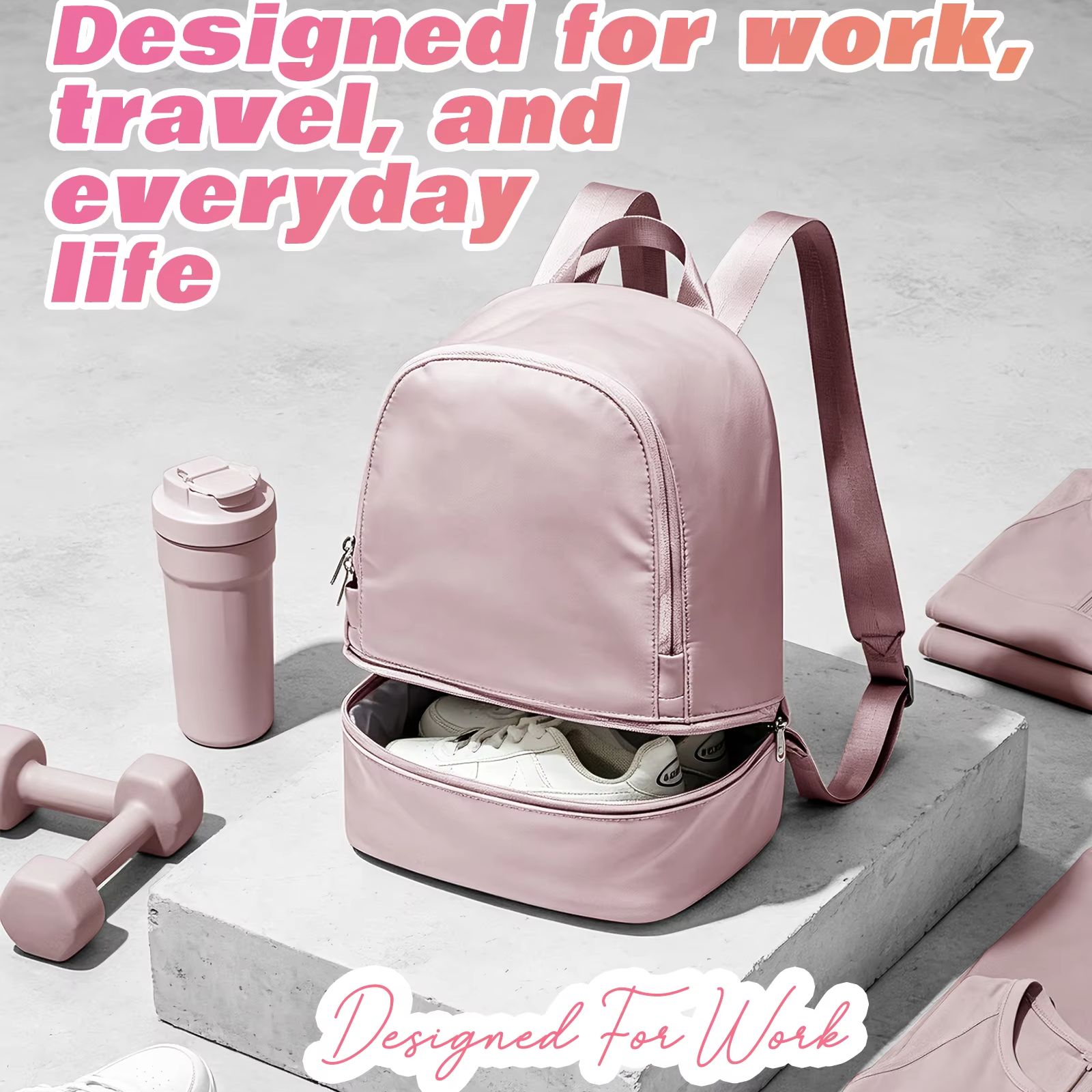 Fashion Backpack Women - Bolso para mujer, mochila deportiva pequeña
