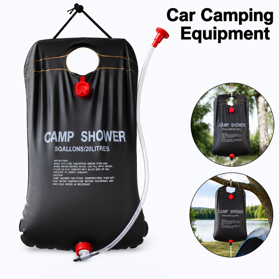 Hydration Pack Outdoor - Bolsa de Ducha Solar de 20L