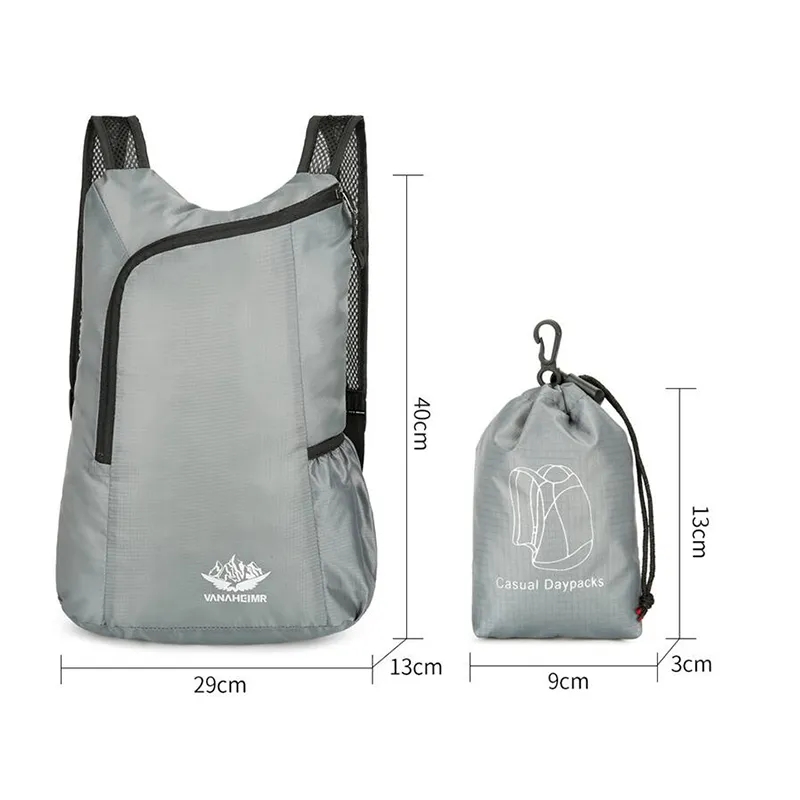 Mochila ligera Unisex de 20L p - Foldable Backpack Small reseña y precio