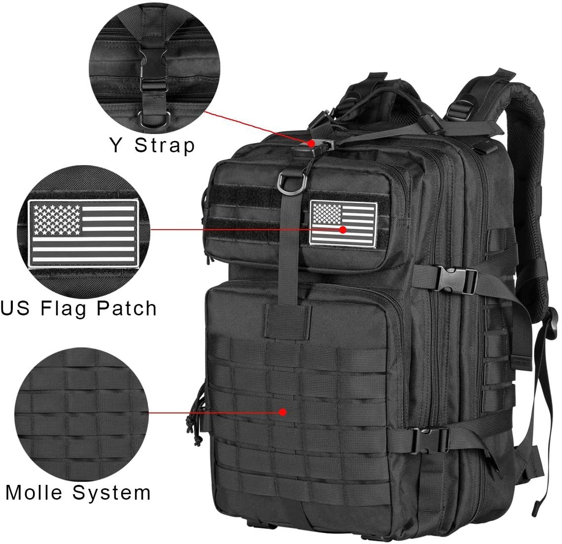 Mochila táctica militar del ej - Urban Backpack Tactical reseña y precio