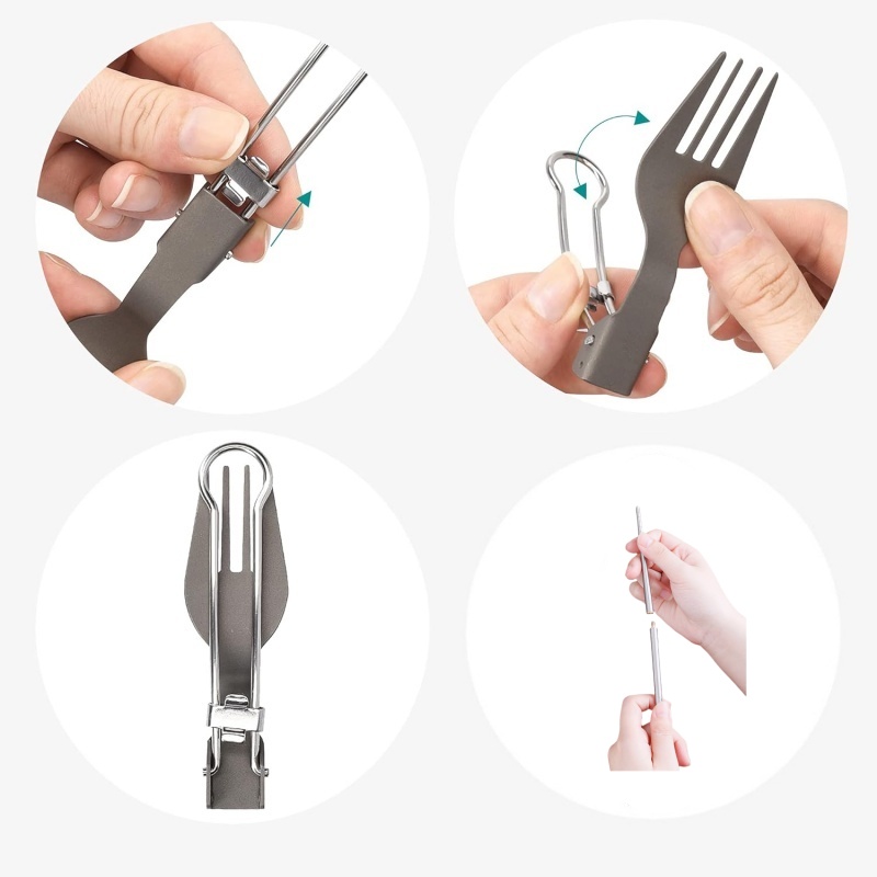 Juego de Cubiertos Plegables d - Foldable Backpack Small reseña y precio