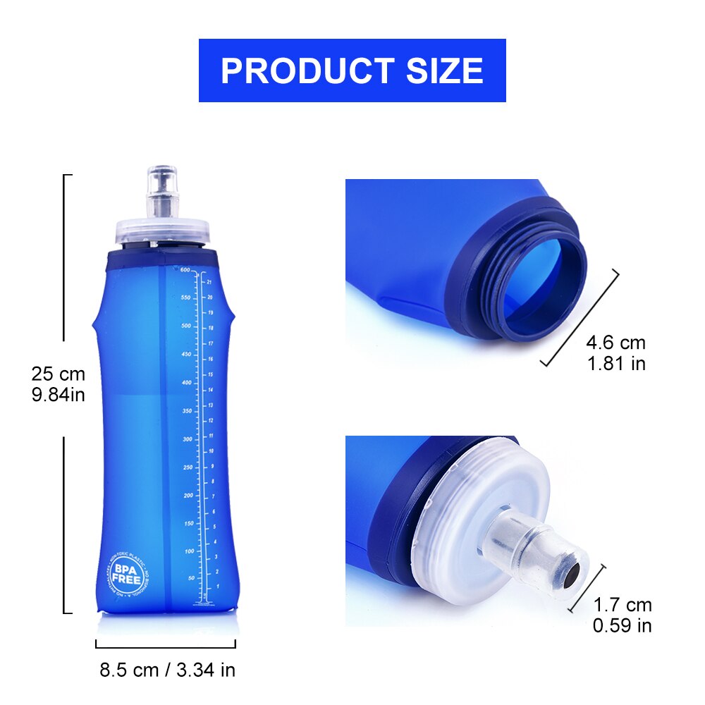 Widesea-botella de agua blanda - Hydration Pack Outdoor reseña y precio