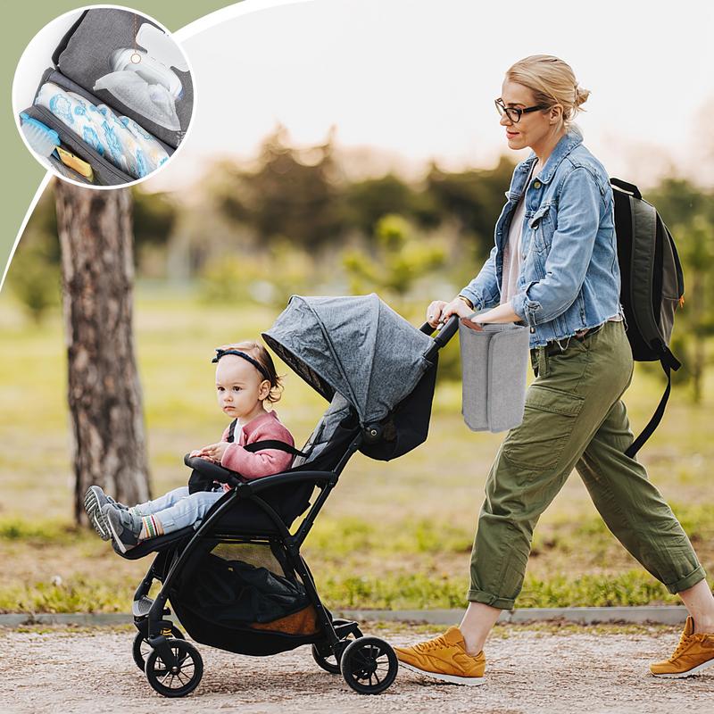 Bolsa pequeña para pañales, bo - Foldable Backpack Small reseña y precio